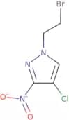 1-(2-Bromoethyl)-4-chloro-3-nitro-1H-pyrazole