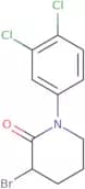 3-Bromo-1-(3,4-dichlorophenyl)piperidin-2-one