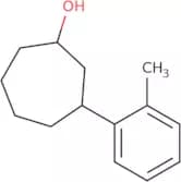3-(2-Methylphenyl)cycloheptan-1-ol