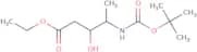 Ethyl (4R)-4-{[(tert-butoxy)carbonyl]amino}-3-hydroxypentanoate
