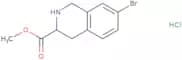 Methyl 7-bromo-1,2,3,4-tetrahydroisoquinoline-3-carboxylate hydrochloride