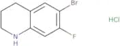 6-Bromo-7-fluoro-1,2,3,4-tetrahydro-quinoline hydrochloride