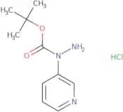 N-Pyridin-3-yl-hydrazinecarboxylic acid tert-butyl ester hydrochloride