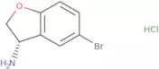 (s)-5-Bromo-2,3-dihydro-benzofuran-3-ylamine Hydrochloride