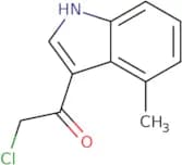 2-Chloro-1-(4-methyl-1H-indol-3-yl)ethan-1-one