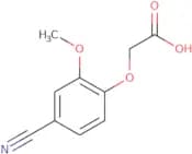 2-(4-Cyano-2-methoxyphenoxy)acetic acid