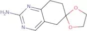 7',8'-Dihydro-5'H-spiro[1,3-dioxolane-2,6'-quinazoline]-2'-amine