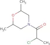 2-Chloro-1-(2,6-dimethylmorpholin-4-yl)propan-1-one