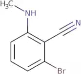 2-Bromo-6-(methylamino)benzonitrile