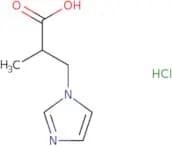 3-(1H-Imidazol-1-yl)-2-methylpropanoic acid hydrochloride