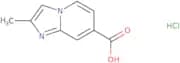 2-Methylimidazo[1,2-a]pyridine-7-carboxylic acid hydrochloride