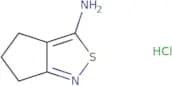 5,6-Dihydro-4H-cyclopenta[C]isothiazol-3-amine hydrochloride