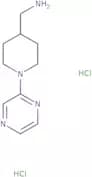 [1-(Pyrazin-2-yl)piperidin-4-yl]methanamine dihydrochloride