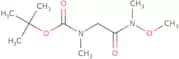 tert-Butyl N-{[methoxy(methyl)carbamoyl]methyl}-N-methylcarbamate
