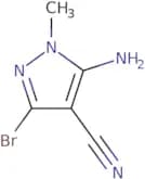 5-Amino-3-bromo-1-methyl-1H-pyrazole-4-carbonitrile