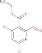 Ethyl 4,6-dichloro-2-formylnicotinate