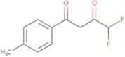 4,4-Difluoro-1-(4-methylphenyl)butane-1,3-dione