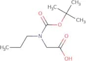 2-{[(tert-Butoxy)carbonyl](propyl)amino}acetic acid