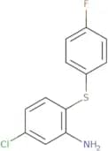 5-Chloro-2-[(4-fluorophenyl)sulfanyl]aniline