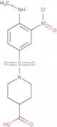 1-[4-(Methylamino)-3-nitrobenzenesulfonyl]piperidine-4-carboxylic acid