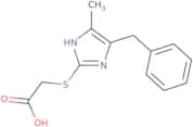 2-[(4-Benzyl-5-methyl-1H-imidazol-2-yl)sulfanyl]acetic acid