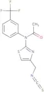 N-[4-(Isothiocyanatomethyl)-1,3-thiazol-2-yl]-N-[3-(trifluoromethyl)phenyl]acetamide