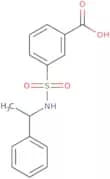 3-[(1-Phenylethyl)sulfamoyl]benzoic acid