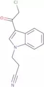 3-[3-(2-Chloroacetyl)-1H-indol-1-yl]propanenitrile