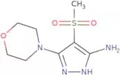 4-Methanesulfonyl-3-(morpholin-4-yl)-1H-pyrazol-5-amine