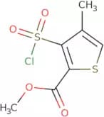 Methyl 3-(chlorosulfonyl)-4-methylthiophene-2-carboxylate