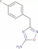 3-[(4-Fluorophenyl)methyl]-1,2,4-oxadiazol-5-amine