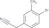2-(4-Bromo-3-methylphenyl)acetonitrile