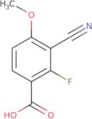 3-Cyano-2-fluoro-4-methoxybenzoic acid