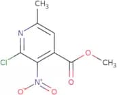 Methyl 2-chloro-6-methyl-3-nitropyridine-4-carboxylate