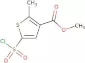 Methyl 5-(chlorosulfonyl)-2-methylthiophene-3-carboxylate