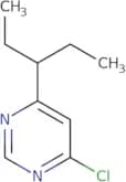4-Chloro-6-(pentan-3-yl)pyrimidine