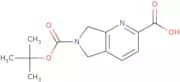 6-[(tert-Butoxy)carbonyl]-5H,6H,7H-pyrrolo[3,4-b]pyridine-2-carboxylic acid