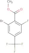 Methyl 2-bromo-6-fluoro-4-(trifluoromethyl)benzoate