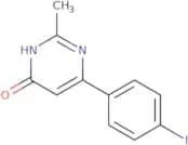 6-(4-Iodophenyl)-2-methylpyrimidin-4-ol