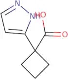 1-(1H-Pyrazol-3-yl)cyclobutane-1-carboxylic acid