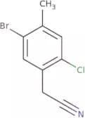 2-(5-Bromo-2-chloro-4-methylphenyl)acetonitrile