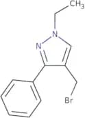 4-(Bromomethyl)-1-ethyl-3-phenyl-1H-pyrazole