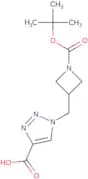 1-({1-[(tert-Butoxy)carbonyl]azetidin-3-yl}methyl)-1H-1,2,3-triazole-4-carboxylic acid