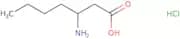 (3R)-3-Aminoheptanoic acid hydrochloride