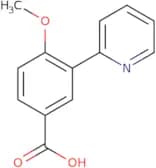 4-Methoxy-3-(pyridin-2-yl)benzoic acid