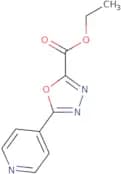 Ethyl 5-(pyridin-4-yl)-1,3,4-oxadiazole-2-carboxylate