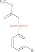 Methyl 2-(3-bromobenzenesulfonyl)acetate