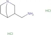 {1-Azabicyclo[2.2.2]octan-3-yl}methanamine dihydrochloride