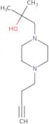 1-[4-(But-3-yn-1-yl)piperazin-1-yl]-2-methylpropan-2-ol