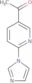 1-[6-(1H-Imidazol-1-yl)pyridin-3-yl]ethan-1-one